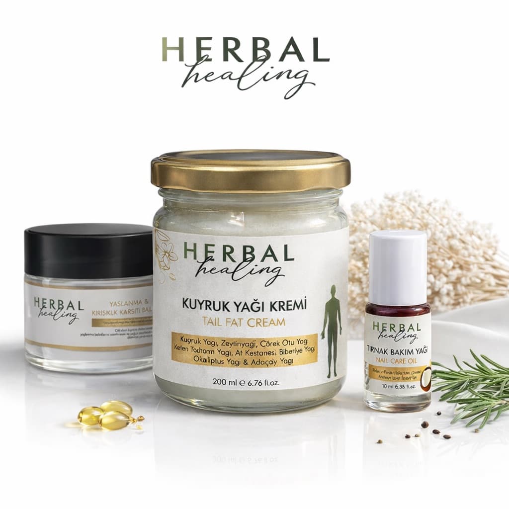 Bitkizel 3'lü Set - Balsam, Krem, Tırnak Yağı