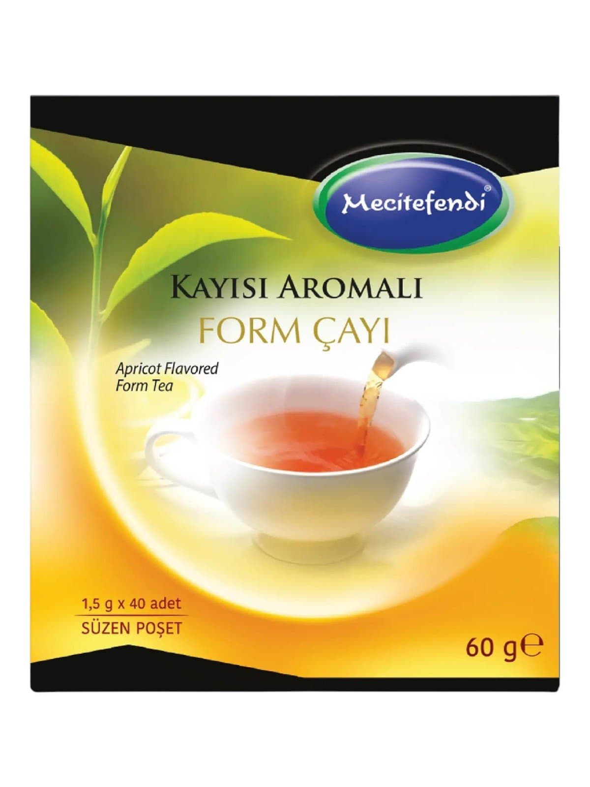 Mecitefendi Kayısı Aromalı Çay 40'lı
