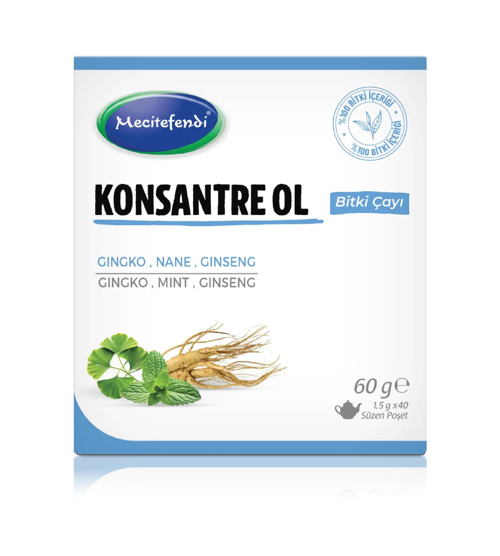 Mecitefendi Konsantre Ol Bitki Çayı (40'lı Süzen Poşet)