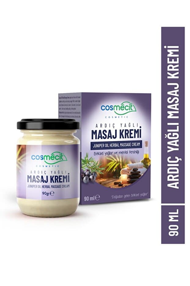 Cosmecit Doğal Ardıç Yağı Özlü Rahatlatıcı Masaj Kremi