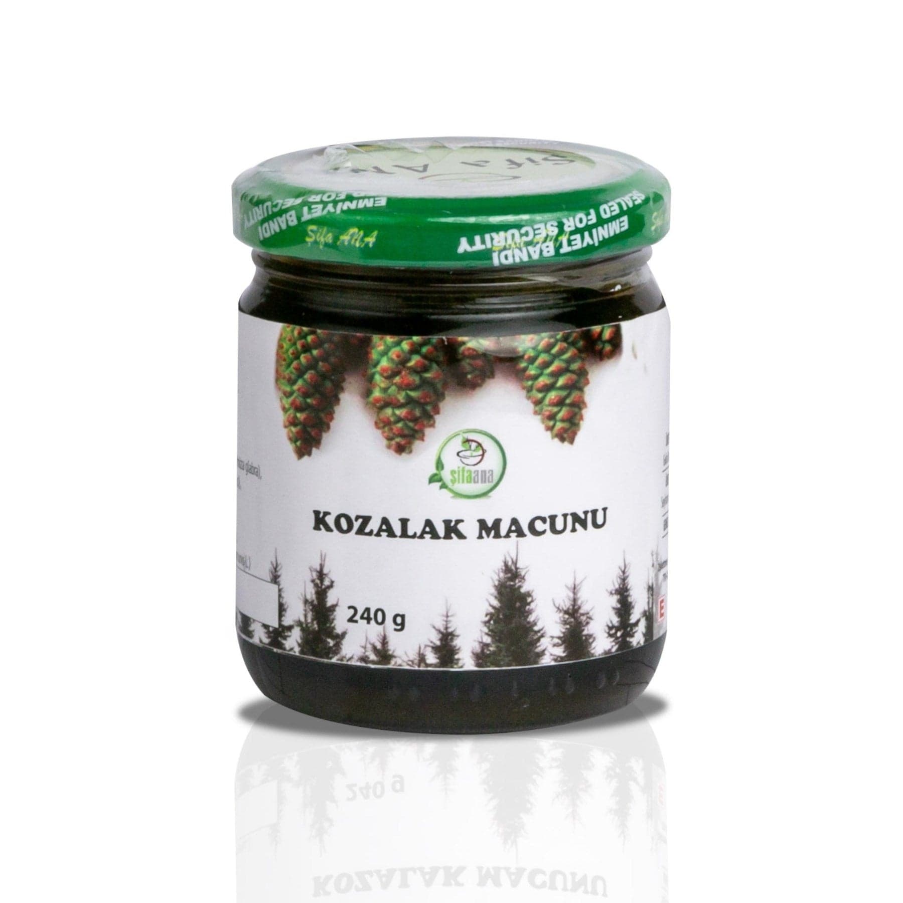 Şifa Ana Doğal Kozalak Macunu (240 gr) - Solunum ve Bağışıklık Destekleyici Geleneksel Karışım