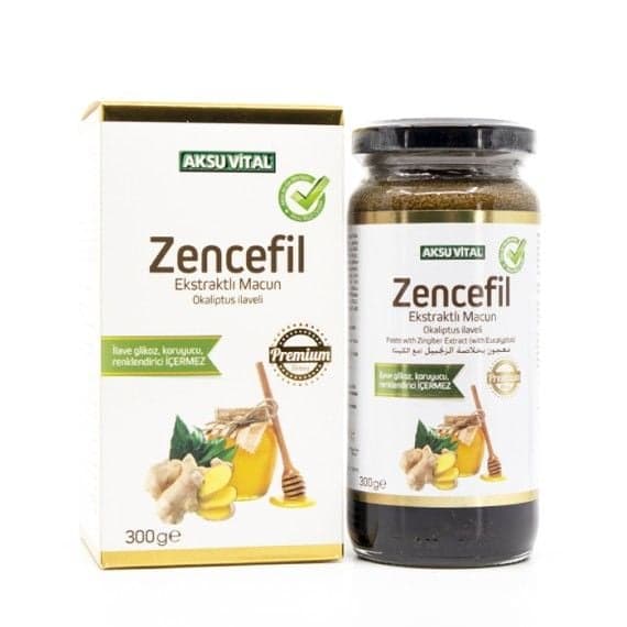 Aksuvital Okaliptus İlaveli Zencefil Ekstraktlı Macun 300 gr - Doğal Formül