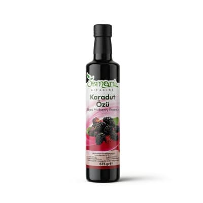 Osmanlı Şifacısı Doğal Karadut Özü 675 gr - Soğuk Sıkım, Katkısız & Yoğun Kıvamlı