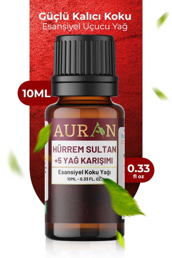 Auran Hürrem Sultan Sinerji Esansiyel Koku Yağı - Buhurdanlık ve Difüzör Oda Kokusu 10 ml