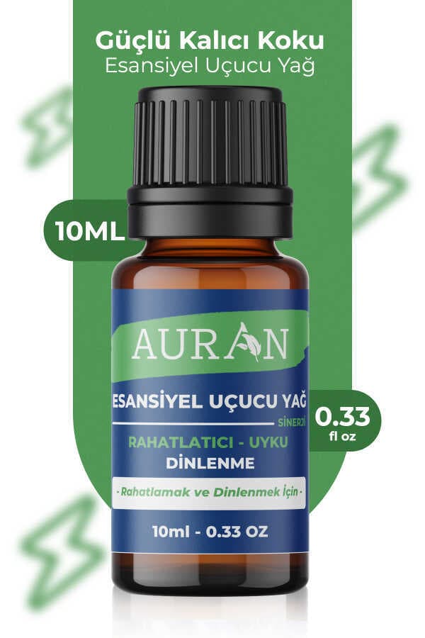 Auran Rahatlatıcı Uyku ve Dinlenme Sinerji Uçucu Yağ Karışımı (Buhurdanlık ve Difüzör Yağı) - 10 ml