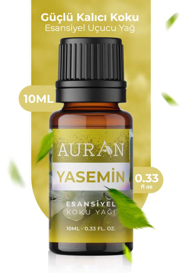 Auran Yasemin Esansiyel Uçucu Yağı 10 ml - Aromaterapi, Buhurdanlık ve Difüzör Esansı