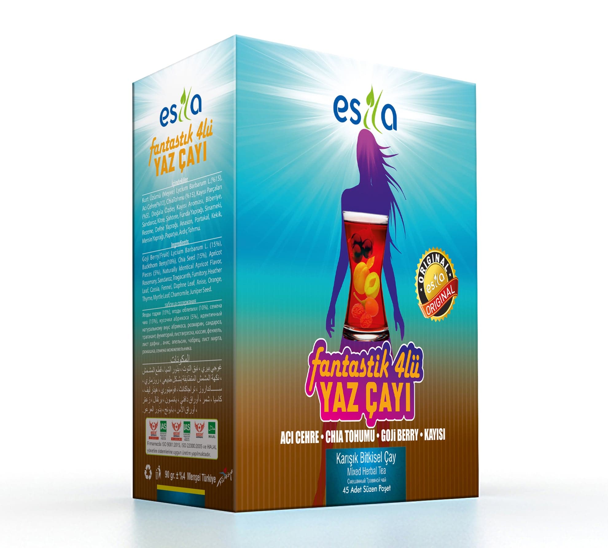 Mecitefendi veya benzeri bir marka için hazırladığın bu özel Fantastik Dörtlü Yaz Çayı için e-ticaret sitende fark yaratacak, SEO uyumlu ve kullanıcıyı ikna eden 3 farklı metin taslağını aşağıda bulabilirsin. 1. Ürün Adı (Başlık) Müşterinin ilk gördüğü ve arama motorlarında (Google, Trendyol vb.) öne çıkmanı sağlayacak versiyonlar: Seçenek A (SEO Odaklı): Fantastik Dörtlü Karışık Bitkisel Yaz Çayı - 45 Süzen Poşet (90 Gr)